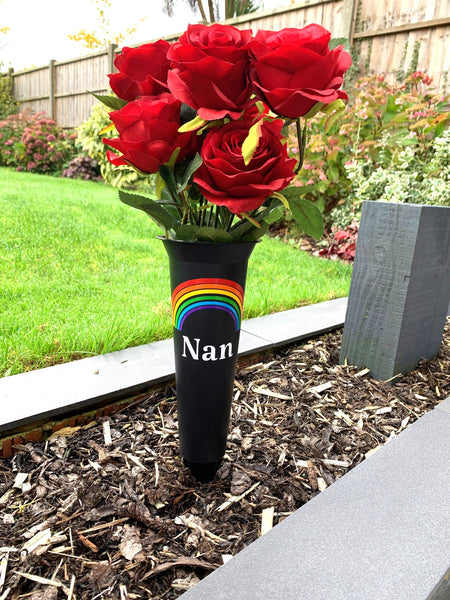 Grave Marker & Decoration | Grave Flower Pots | Personalised Graveside Pot | Funerals/Bereaved