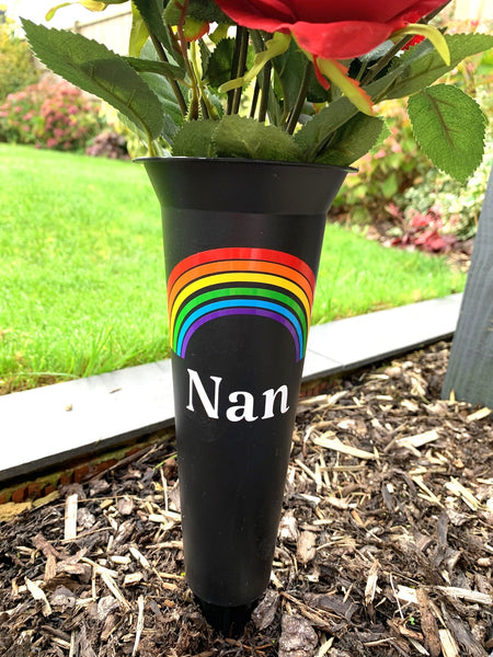 Grave Marker & Decoration | Grave Flower Pots | Personalised Graveside Pot | Funerals/Bereaved