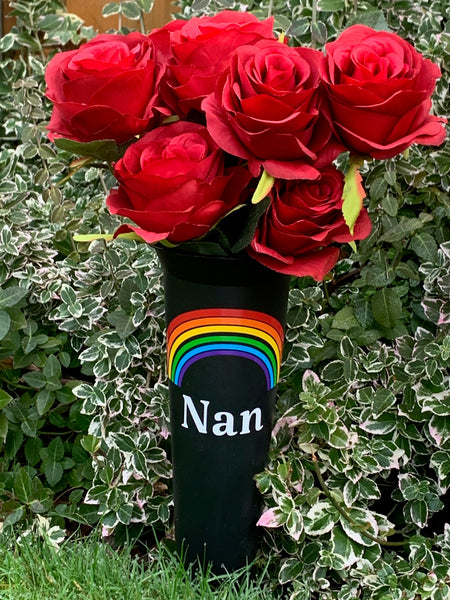 Grave Marker & Decoration | Grave Flower Pots | Personalised Graveside Pot | Funerals/Bereaved