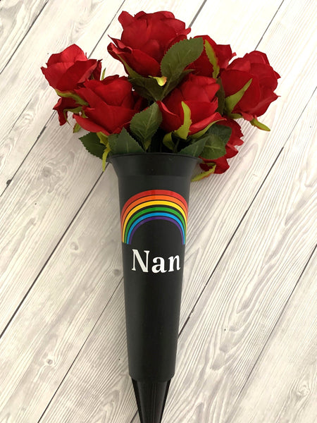 Grave Marker & Decoration | Grave Flower Pots | Personalised Graveside Pot | Funerals/Bereaved