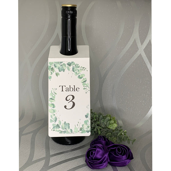 Table Numbers, Wedding centrepieces, Wedding table numbers, Eucalyptus, 1 - 20, Wedding table decorations, wedding venue decor.