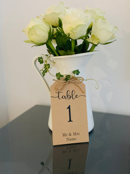 Wedding Table Numbers, Wooden Table Decoration, Table Numbers, Table Signs. Wedding venue decoration, Events, personalised table decorations