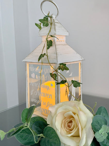 Memorial Lantern, Wedding Lantern, Wedding Venue decor, memorial lantern, Wedding Memorial Lantern, We know you would be here today