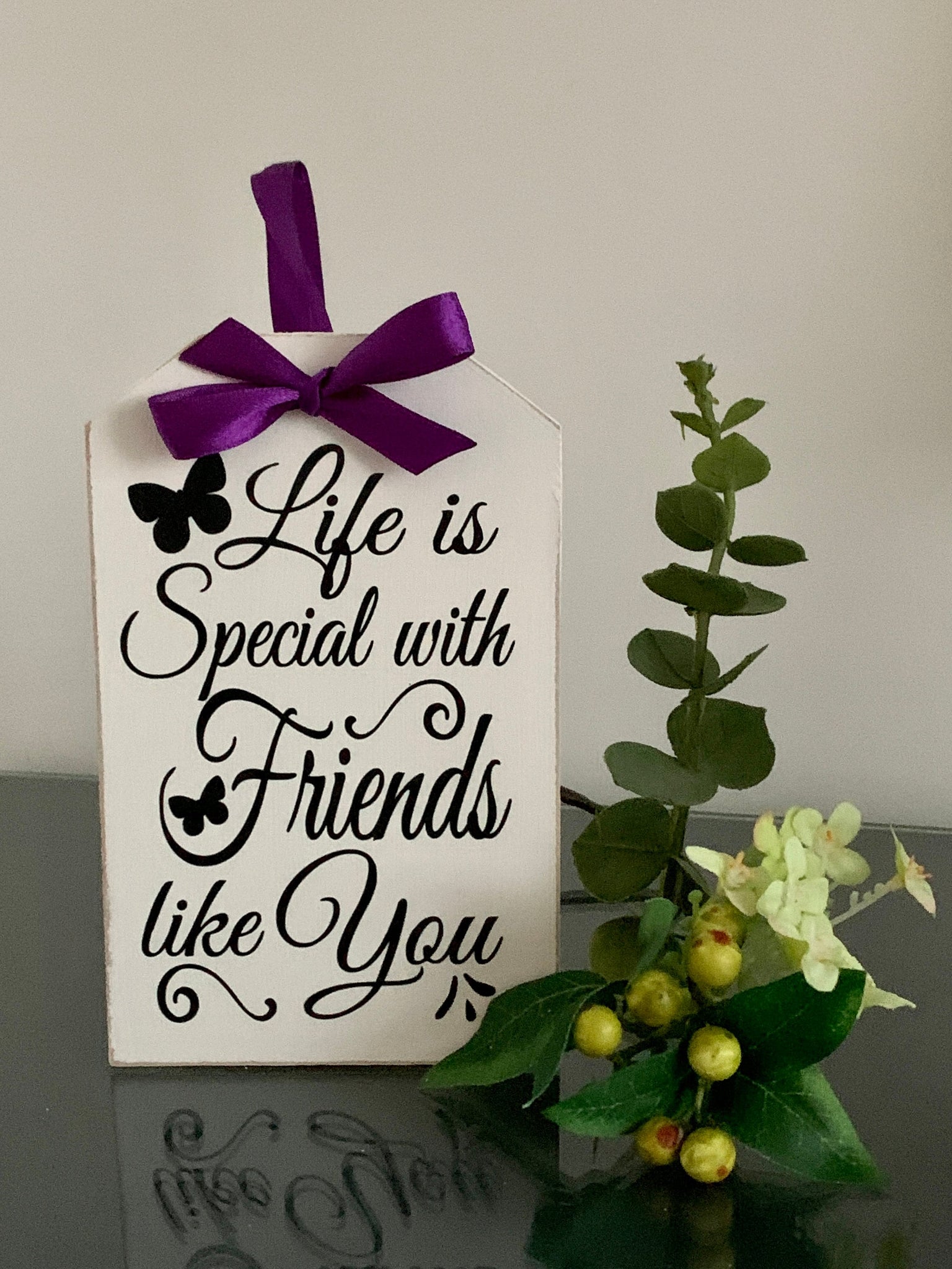 Christmas Friendship gift, Xmas Present for friends. Best Friends Christmas Gift, Best Friends birthday Gift. Life is special with friends