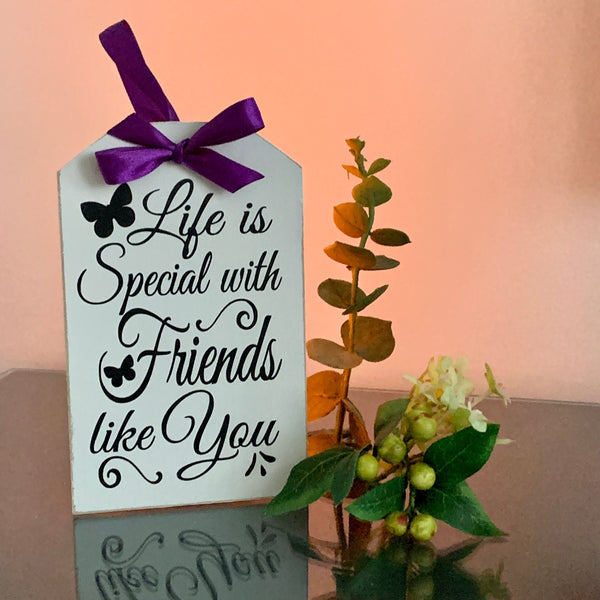 Christmas Friendship gift, Xmas Present for friends. Best Friends Christmas Gift, Best Friends birthday Gift. Life is special with friends