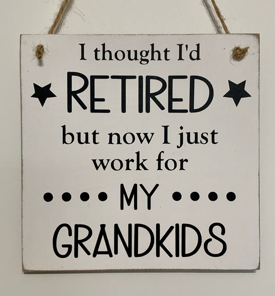 Retirement gift, retirement sign, novelty, retirement gift for Grandparents, wooden sign, funny retirement, happy retirement.