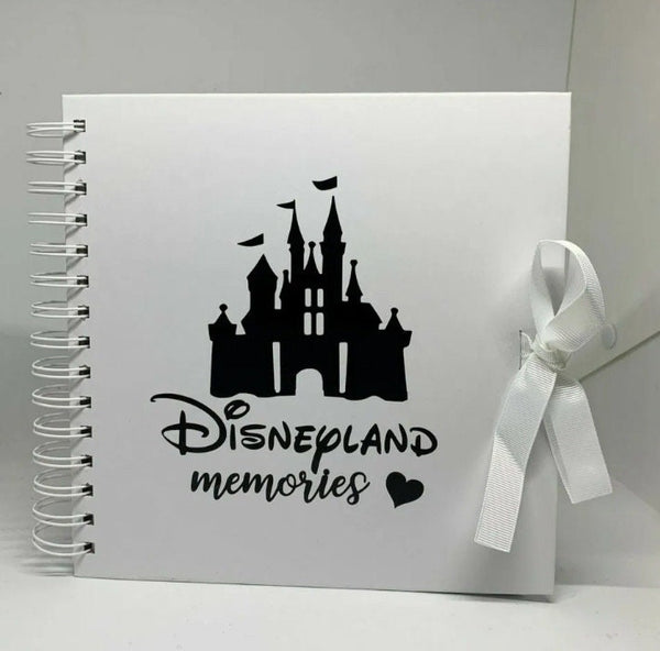 Disneyland Scrapbook | Photo Album | Disneyland Memories | Personalized Keepsake Album, Christmas|Birthday Gift, Disneyland adventures.