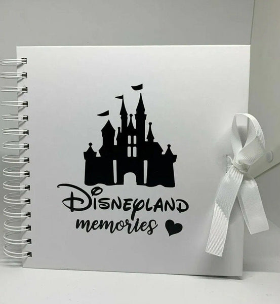 Disneyland Scrapbook | Photo Album | Disneyland Memories | Personalized Keepsake Album, Christmas|Birthday Gift, Disneyland adventures.