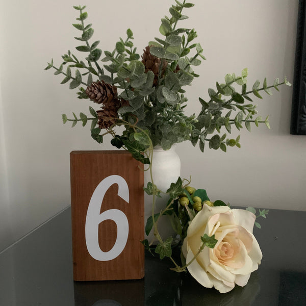 Rustic Wooden Table Numbers | Wedding Table Numbers | Wedding Decor | Table Decor | Event Table Numbers | Table Number Plaques | Centrepiece