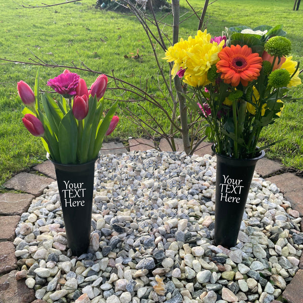 The love between a father and his daughter last forever. Memorial Vase, Grave Vase Spike, Cremation Vase, Flower Pot, Dad, Grave Ornament