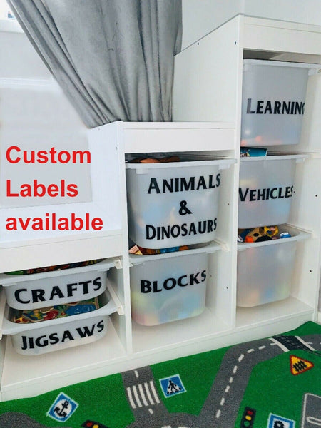 Custom Design Crate Stickers, Box Decal Stickers, Wedding, Birthday, New Born, Any Wording/Colour,- choice of fonts. Comes in a set of 4