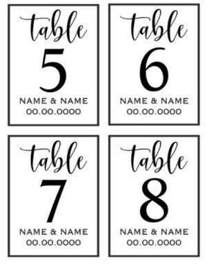 Wedding Table Numbers, Bottle table numbers, Stickers for Wedding Table Displays, 1 - 20 stickers, Wedding Venue Decoration