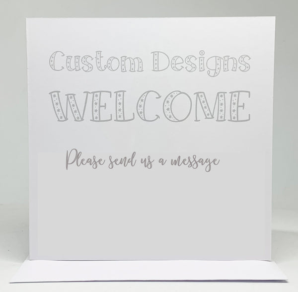 Welcome to your forever family. Greeting Card, Welcome Card, Adopting Card, Adopted Child Card, Family Card, 15 cm, Card and Envelope.