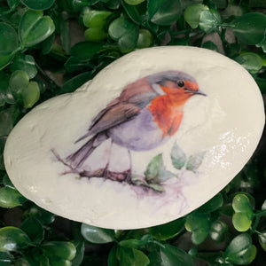 Pocket Rocks, Remembrance Robin Pebble, Memorial Robin Stone, Robin Pebble, Memorial Keepsake Gift, Pebble Gift, Remembrance Gift.