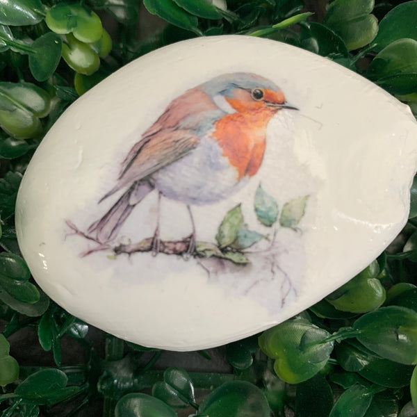 Pocket Rocks, Remembrance Robin Pebble, Memorial Robin Stone, Robin Pebble, Memorial Keepsake Gift, Pebble Gift, Remembrance Gift.