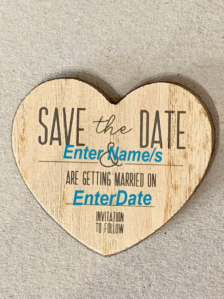 Save the Date, Wedding Invitations, Bride and Groom, Eucalyptus stationary, Magnetic Save the Date Heart, Save the Date Card, fridge magnet.