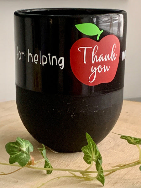 Thank You Gift, Thank You Scented Candle - Appreciation Candle Gift, Teacher Gift, End of Term Gift, Teacher Assistant Gift, Thank you Gift.