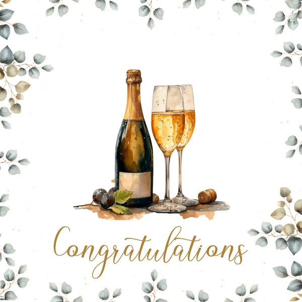 Congratulations, greeting card, wine card, birthday card, wine lover birthday card, card for him, card for her, anniversary card.