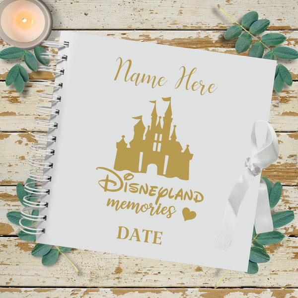 Disneyland Scrapbook | Photo Album | Disneyland Memories | Personalized Keepsake Album, Christmas|Birthday Gift, Disneyland adventures.