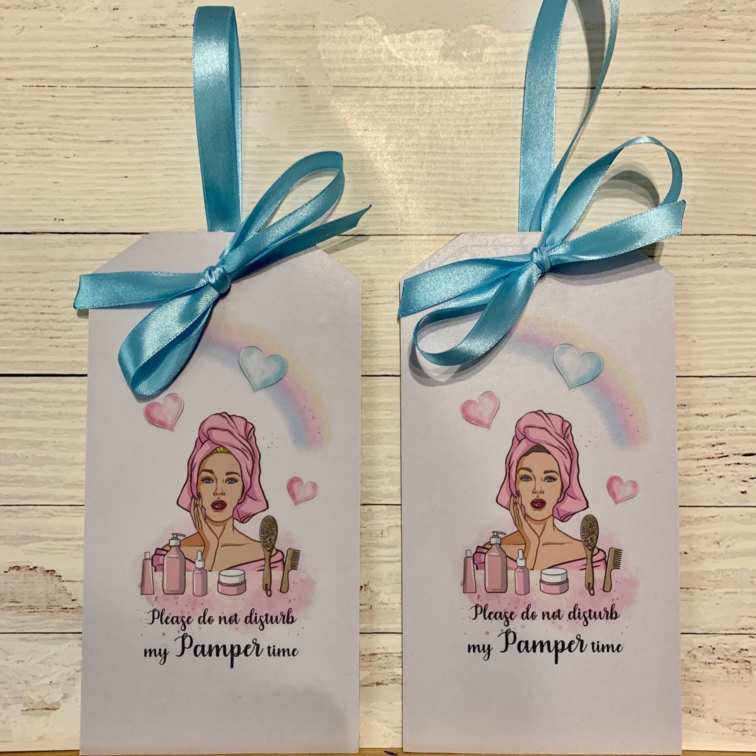 Please do not disturb my Pamper time, Door Hanger, Door Sign, Christmas stocking Filler, Home Decor, Birthday Gift.