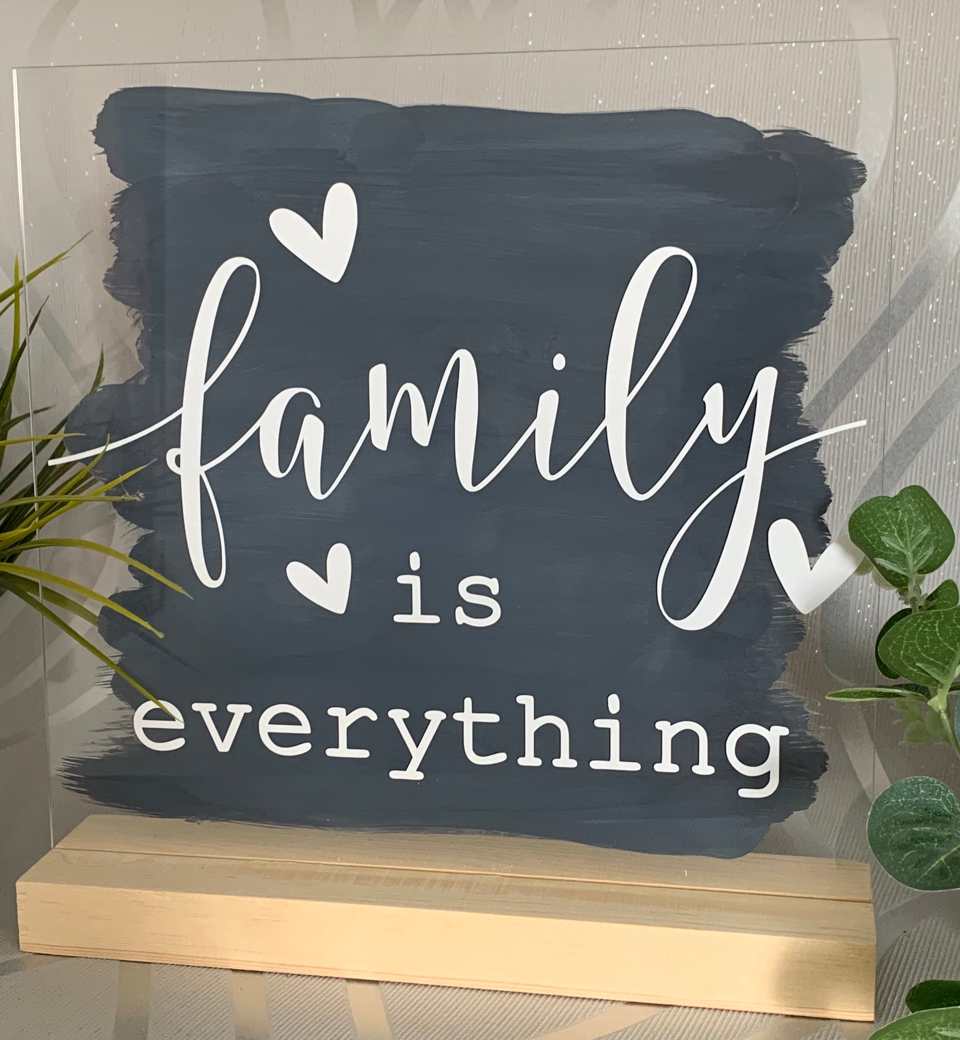 acrylic sign acrylic stand personalised home decoration