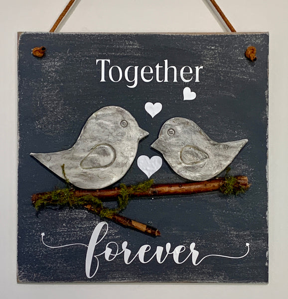 handmade wooden sign 