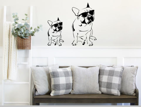 french bulldog sticker