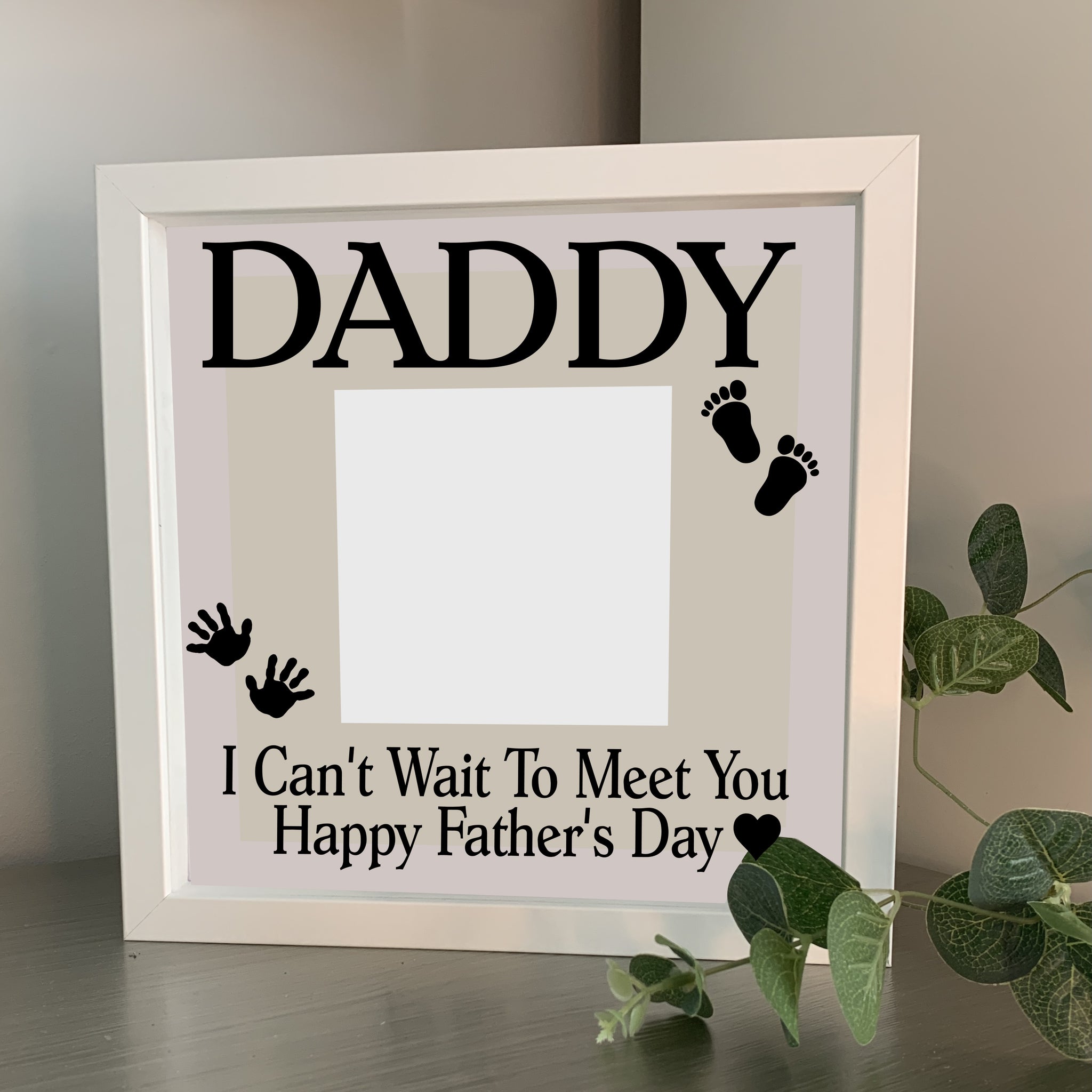 Father's day store scan photo frame