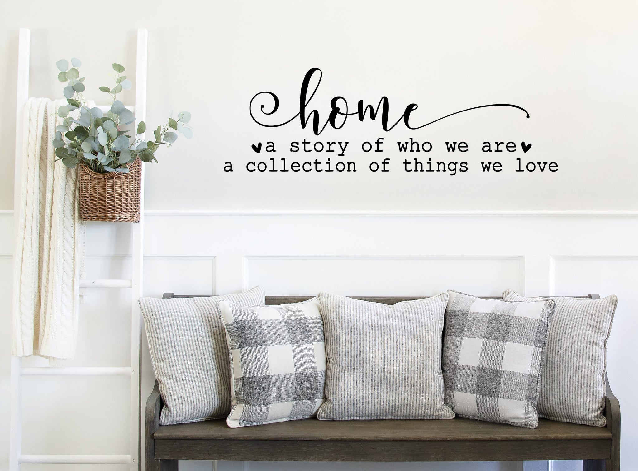 Home a story of who we are | Die Cut Sticker - 2 sizes available