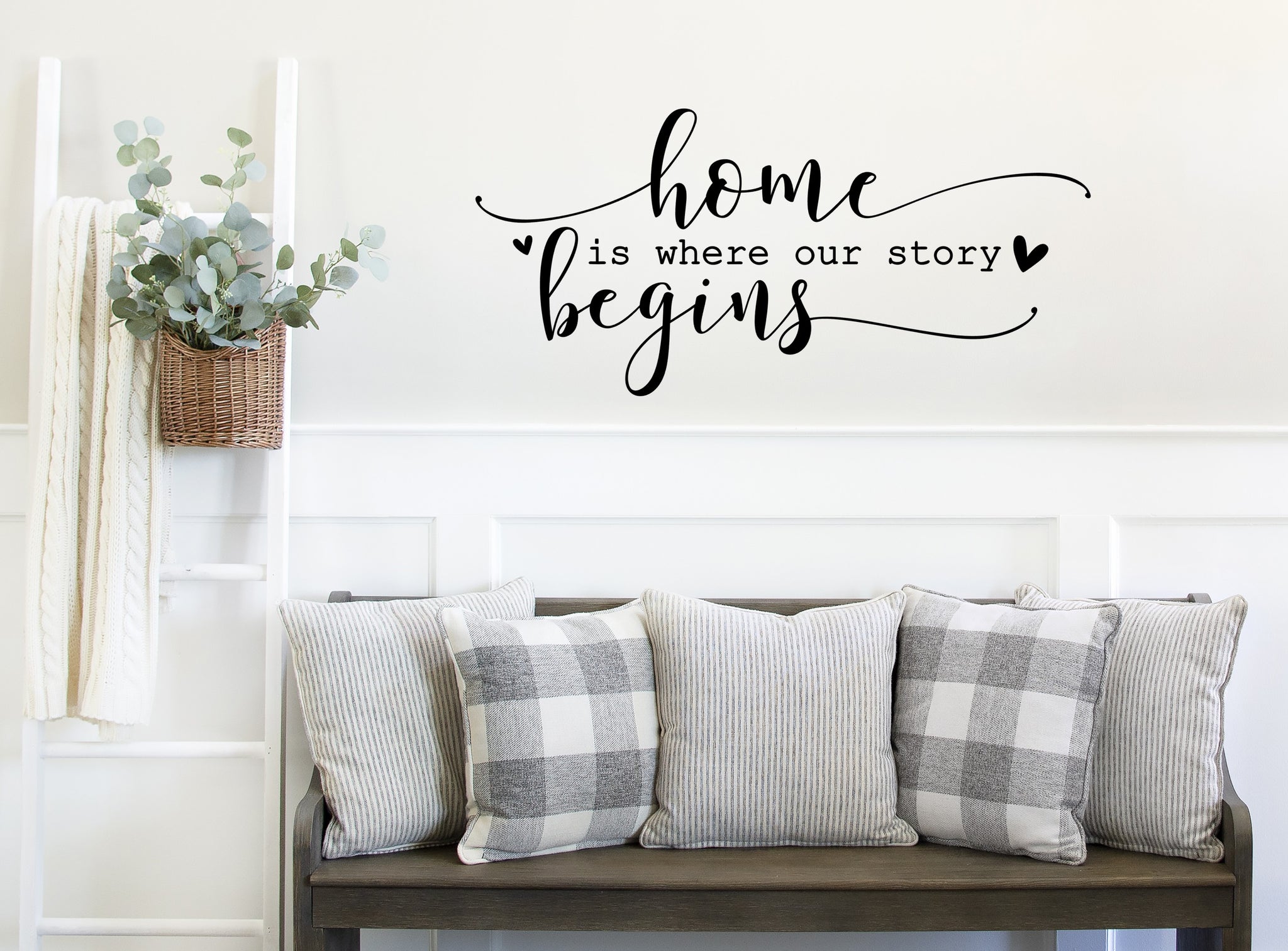 Home is where our story begins | Die Cut Sticker - 2 sizes available